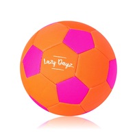 Beach Soccer Ball Outdoor Inflated Neoprene Game Sports Summer Football Toys PINK
