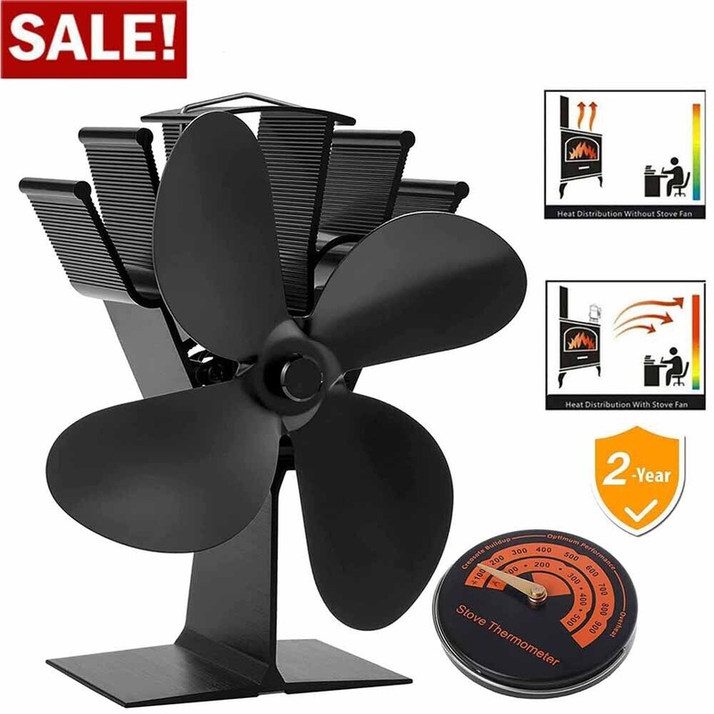 Buy Clevinger Winter Cocoon 4-Blade Fan 1100 RPM 2023 Stove Fans - MyDeal