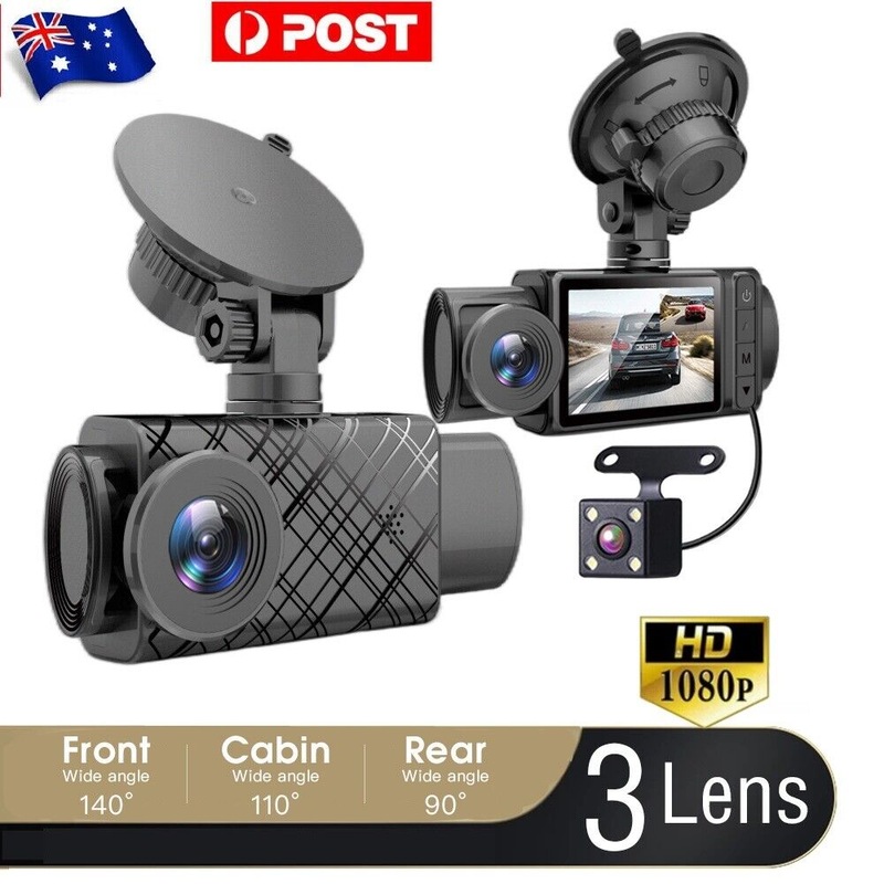 dash cam front and cabin