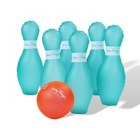 Inflatable Bowling Set 7pcs Outdoor Yard Family Kids Game Beach Camping Party