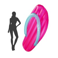 Inflatable PINK Swim Ring Summer Pool Thong Float Toy Fun Sports Adult Spa Raft Water 165cm