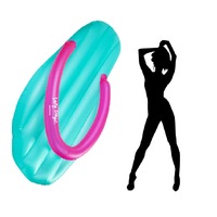 Inflatable TEAL Swim Ring Summer Pool Thong Float Toy Fun Sports Adult Spa Raft Water 165cm