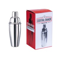 Party COCKTAIL SHAKER Stainless Steel Mixer Martini Spirits Bar Wine 500ml
