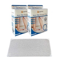 2X Anti Slip Loofah Shower Rug Bathroom Bath Mat Carpet Water Drains Non Slip Comfortable Loofah Mat Dormitory Shower Room