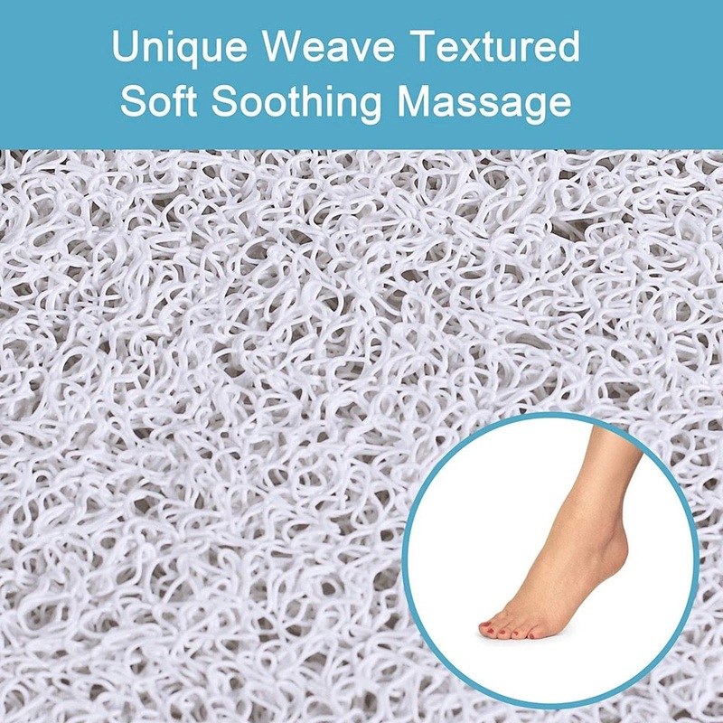 Buy 2X Anti Slip Loofah Shower Rug Bathroom Bath Mat Carpet Water