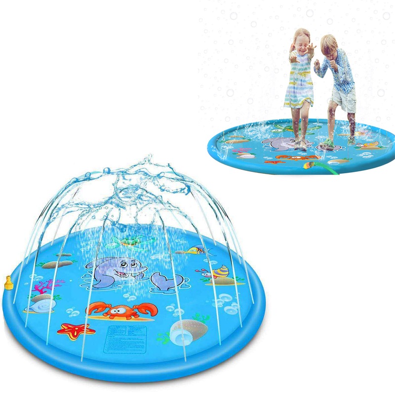 Buy 100cm or 170cm Inflatable Water Spray Pad Children Outdoor Splash