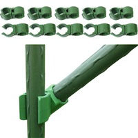 10Pcs 20mm Plant Trellis Connector Clip for Fixed Climbing Plants Tomato Vegetable Cage