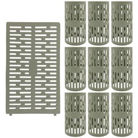 10PCS Mesh Plant and Tree Trunk Protectors Plastic Guard Garden Accessories