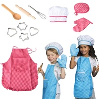 11pcs Kids Kitchen Toy Kids Role Play Kitchen Toy Kit Kids Gift