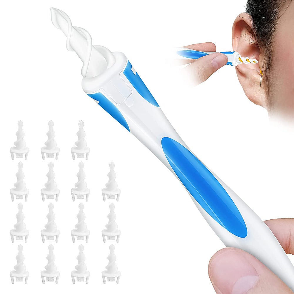 16pcs Set Earwax Remover Safe Ear Wax Removal Tool Spiral Ear Cleaner for Adults and Kids