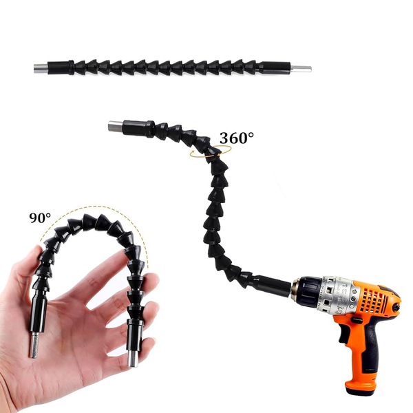 Buy 17-Piece Drill Bit Extension Set with 105 degree Right Angle ...