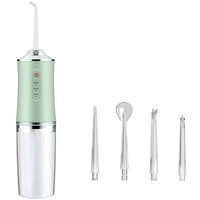 Electric Cordless Water Flosser with Four Nozzles Dental Water Flosser Oral Irrigator