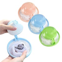 2 or 4Pcs Home Floating Lint Hair Catcher Mesh Pouch Washing Machine Laundry Filter Bag