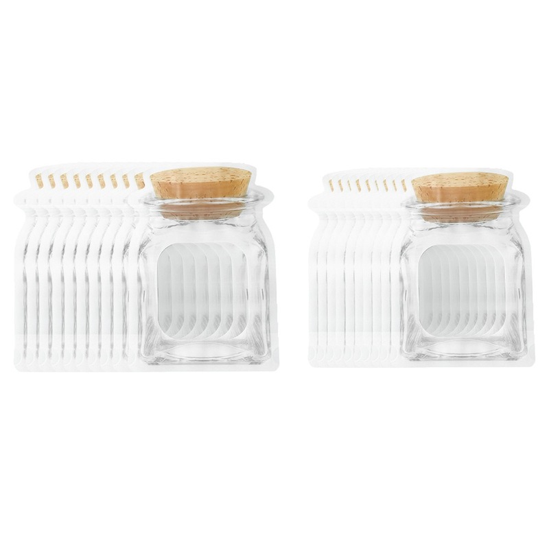 Juhenon Mason Jar Bags, Portable Food Saver Storage Bags, Reusable