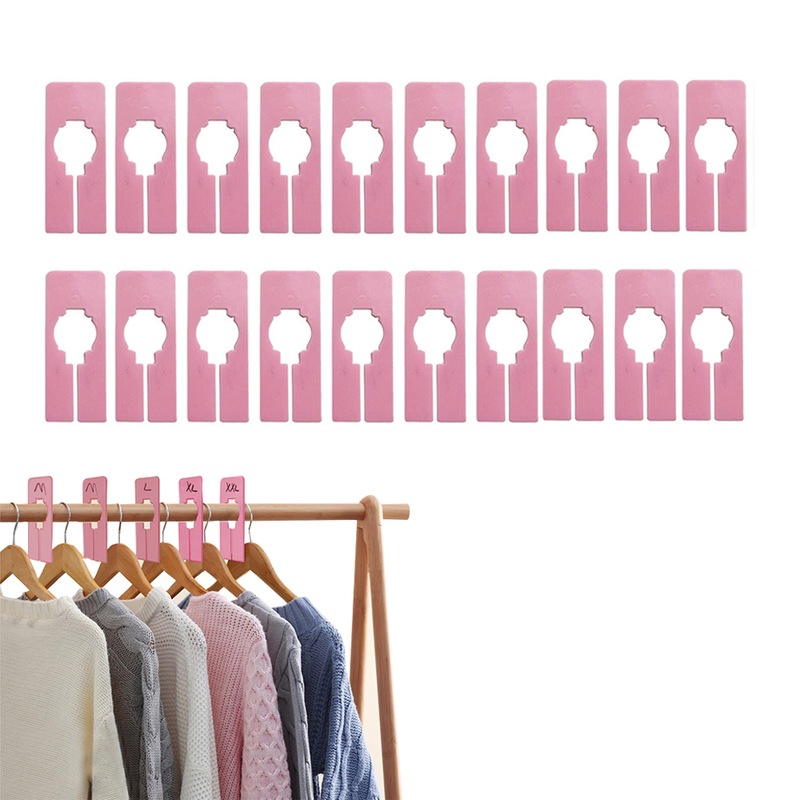 Buy 20Pcs Closet Rack Dividers Reusable Clothing Hanger Separators for