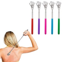 Extendable Back Scratcher Telescopic Claw Massager Portable Massage Tool