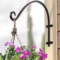2Pcs Metal Hanging Plant Wall Hook Brackets