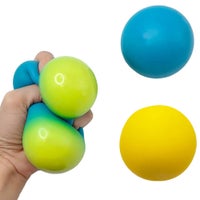 Shaggy Mop Dog Large 8 Puffer Ball - Sensory Therapy Fidget Stress Ba