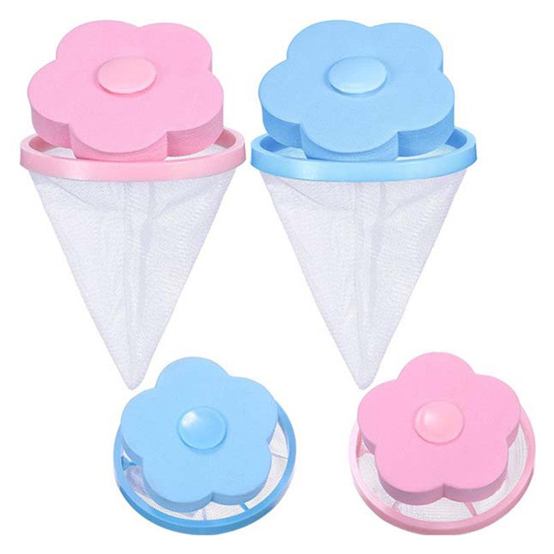 Washing Machine Filter Bag Floating Lint Hair Catcher Mesh Pouch Laundry Tool