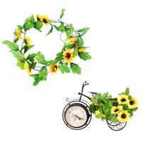 3/6 Pack Artificial Sunflower Garland