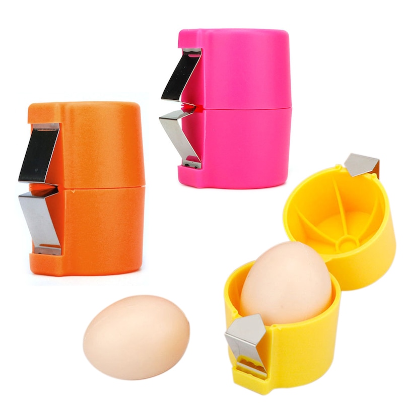 Buy 3Pcs Egg Shell Opener Egg Cracker Tool For Raw Eggs Handheld Eggs  Breaker - MyDeal