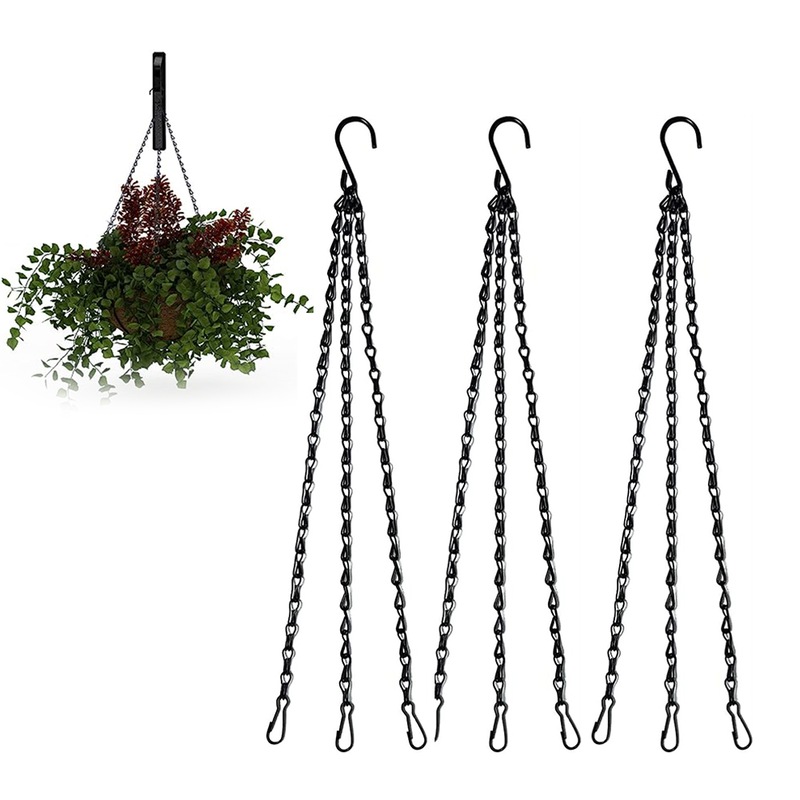 Buy 3Pcs Hanging Flower Basket Chains Hanging Planter Chains Flowerpot