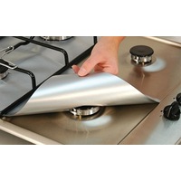 4Pcs Stove Top Covers for Gas Burners Reusable Gas Stovetop Protectors