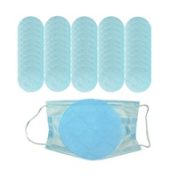 50-Pieces Disposable Face Mask Filter Pads