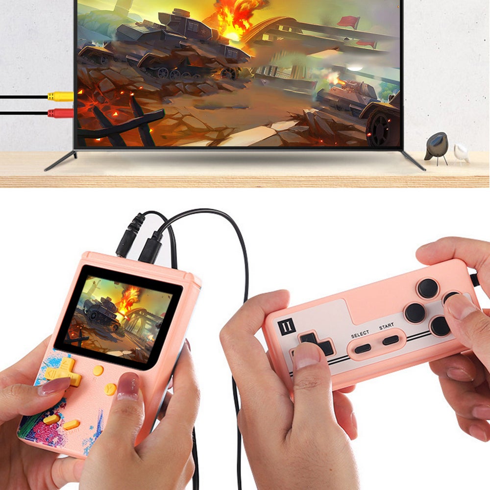 500 In 1 Portable Handheld Retro Video Game Console Doubles Mode