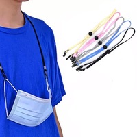 5pcs/10pcs Face Mask Lanyards Adjustable Mask Lanyards Face Mask Holder Straps with Clip Comfortable Mask Leashes