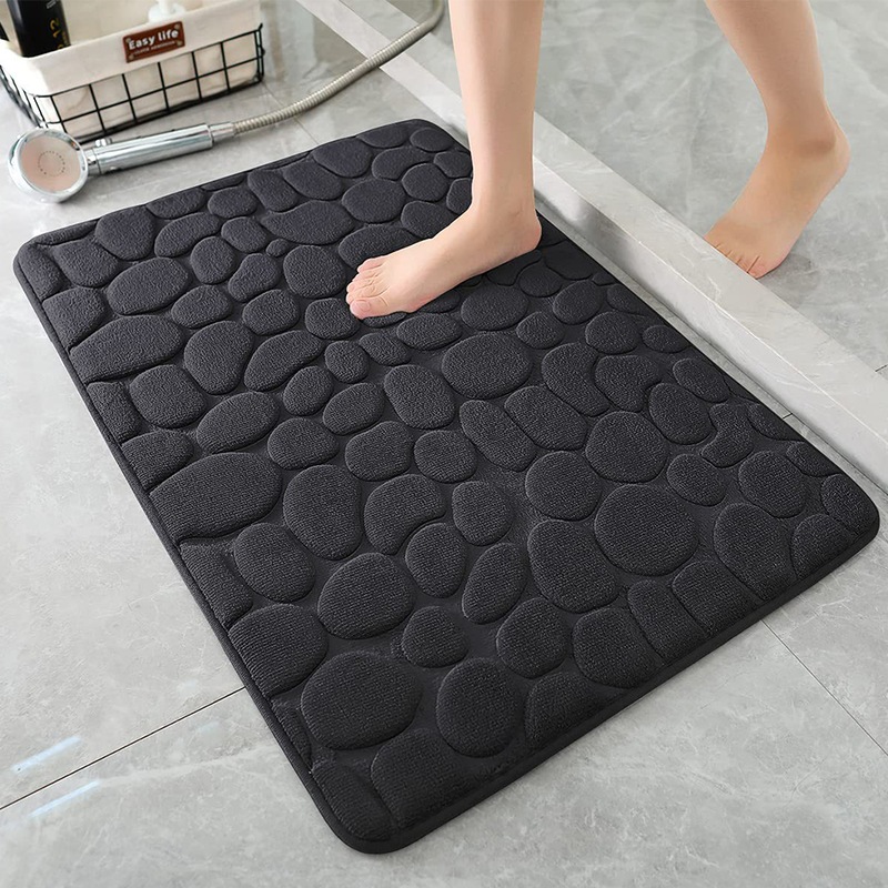 Buy AntiSlip Bath Mat Cobblestone Embossed Bathroom Mats Shower Floor