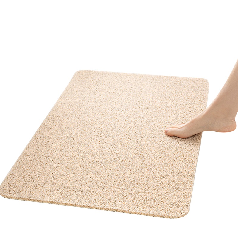 Buy AntiSlip Shower Loofah Bathroom Bath Mat Carpet Water Drains MyDeal