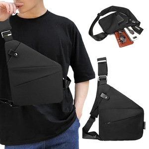Anti-theft Sling Chest Pack Left Shoulder Bag
