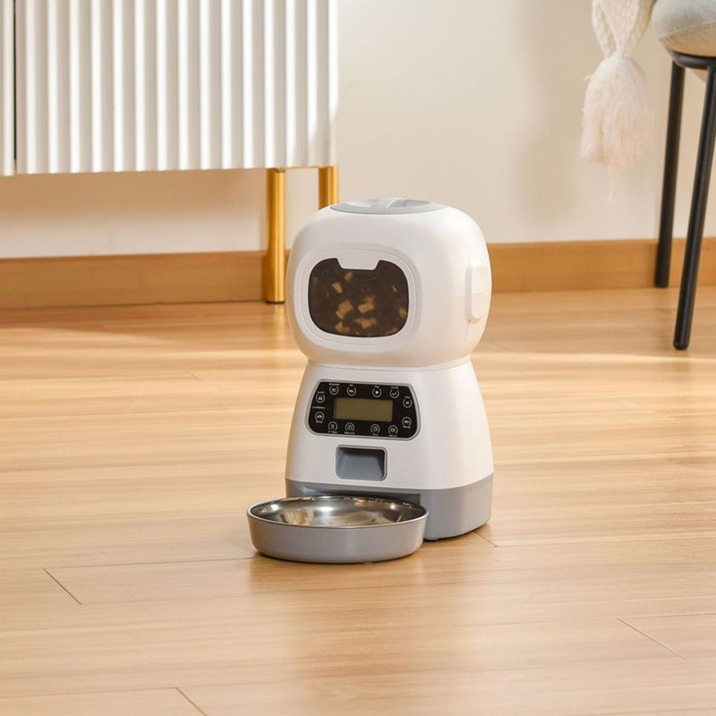Buy Automatic Feeder Pet Food Dispenser for Large Medium Small Pets - MyDeal