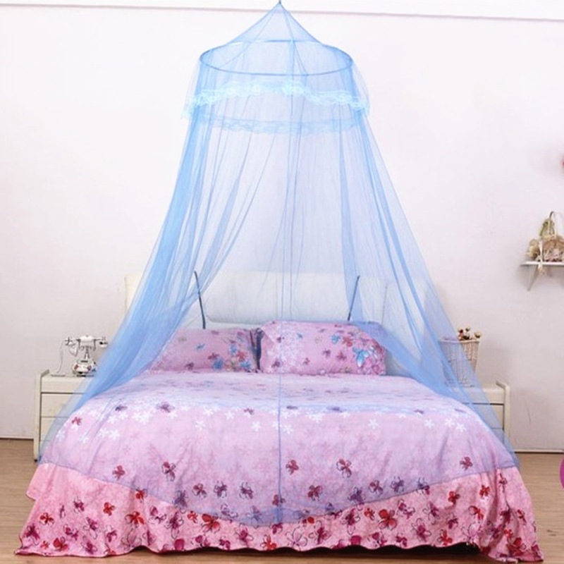 Buy Bed Canopy Net Tent Kid Baby Round Dome Hanging Mosquito Room Decor