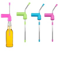 Beer Snorkel Alcohol Drinking Straw Slammer Hens Bucks Party Entertainment Fun