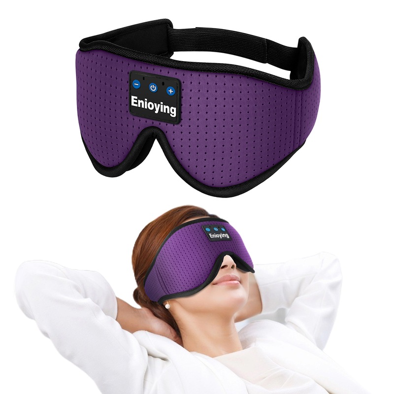 Buy Bluetooth Sleeping Headphone 3D Eye Mask Wireless Sleeping Eyemask