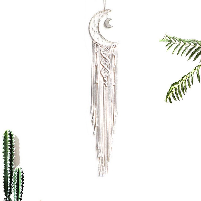 mydeal.com.au | Boho Macrame Tassel Wall Hanging Tapestry Dream Catcher Home Decor