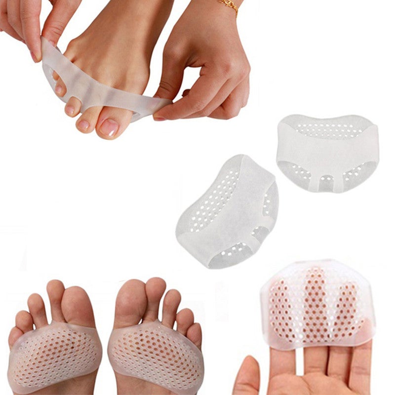 breathable metatarsal silicone pads