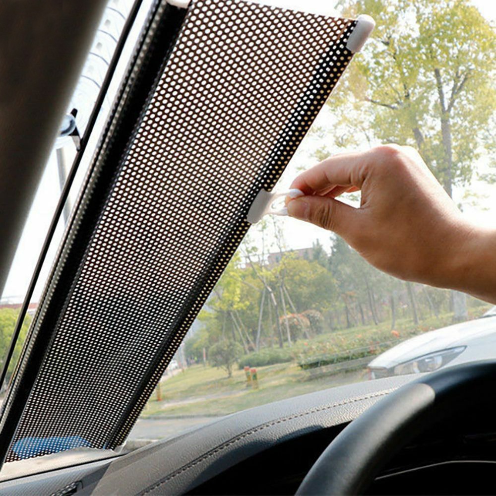 Buy Car Home Window Retractable Roller Blinds Suction Cup Sunshade Blackout Curtains MyDeal