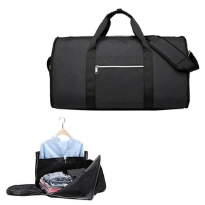 Carry on Garment Bag Convertible Travel Duffel Suit Bag with Shoe Compartment