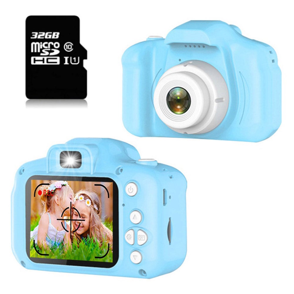 Children Digital Camera with 32GB Memory Card HD Kids Camera Mini Camera Kids Video Camcorder