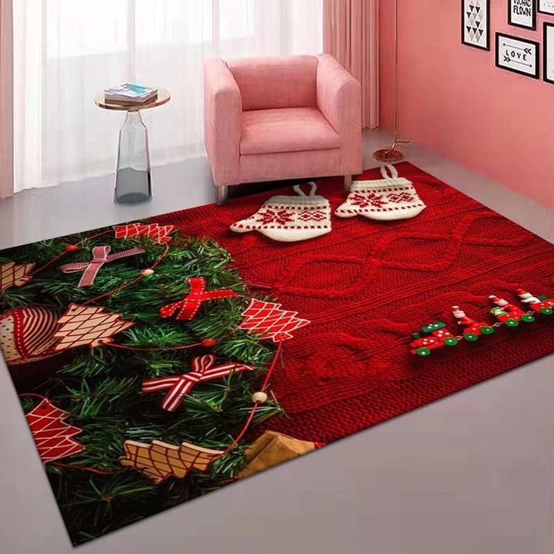 Buy Christmas Door Mat Nonslip Floor Carpet with Rubber Backing