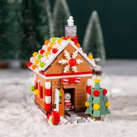 Christmas Theme Building Blocks Set Bricks Toys Xmas Home Decor - MyDeal