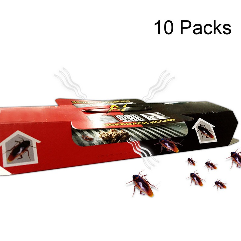 Buy Cockroach Roach House Strong Adhesive Glue Traps Disposable Insect