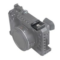 Cold Shoe Mount Adapter Cold Shoe Bracket with Thread Hole for Camera DSLR Flash LED Light Monitor Video