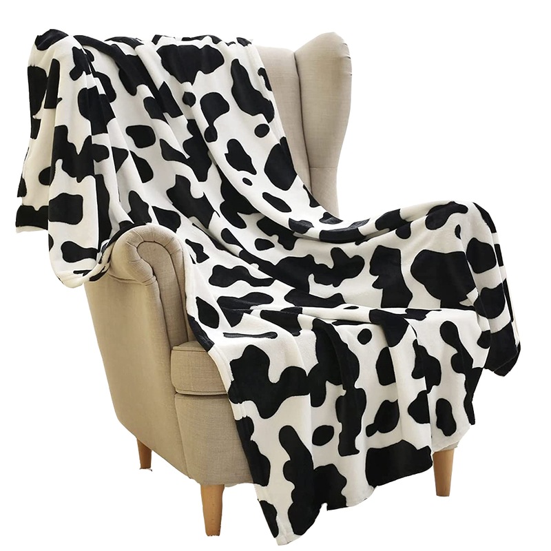 Buy Cow Print Blanket Bed Cow Throws Blanket Lightweight Fleece Blanket