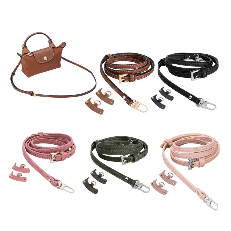 Genuine Leather Adjustable Crossbody Strap Luxury Shoulder Handles