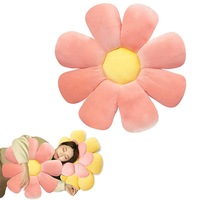 Cute Daisy Pillow Cushion Flower Floor Pillow Seating Cushion