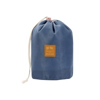 Drawstring Travel Organiser Cosmetics Storage Bag Makeup Organizer with Removable Mini Bag and PVC Bag